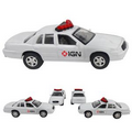 1:64 Scale Police Car with Full Color Graphics ( both sides- same logo)